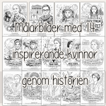 Internationella kvinnodagen – Målarbilder med faktatext - bild 2