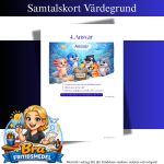 Samtalsbilder Värdegrund – 10 frågor som skapar lugna och meningsfulla samtal på fritids Havets vänner A4 - bild 2