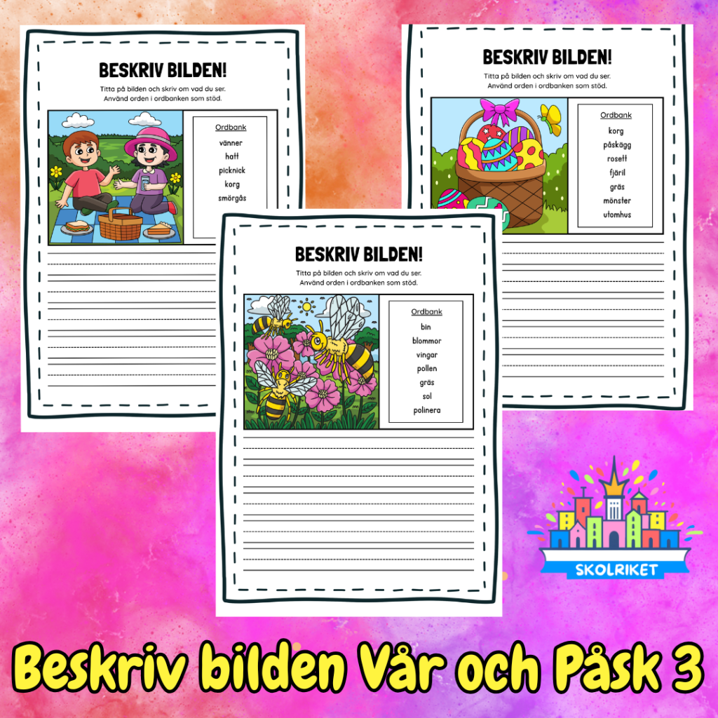 Beskriv Bilden Vår och Påsk 3