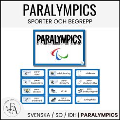 Paralympics - vägg | Ord & begrepp
