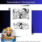 Samtalsbilder Värdegrund – 10 frågor som skapar lugna och meningsfulla samtal på fritids Havets vänner A4 - bild 3