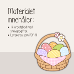 Påsk – Skrivuppgifter med påsktema – Fortsätt den påbörjade meningen. - bild 3