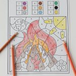 Färglägg med kod – Valborg - bild 2