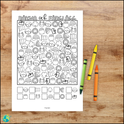 Räkna och färglägg - Saint Patricks day