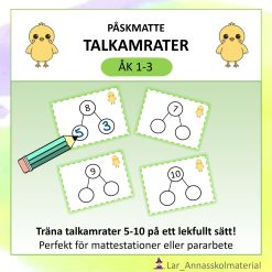 Påskmatte talkamrater