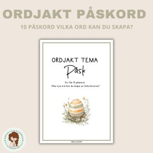 Ordjakt - påsktema