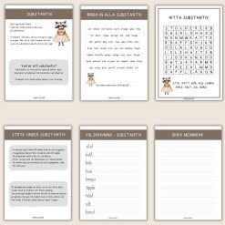 Arbetshäfte - Substantiv