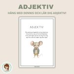 Adjektiv – Arbetshäfte - bild 1