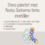 Rocka sockorna – Extra stora paketet – Läsförståelse, tipspromenad och målarbilder. - bild 6