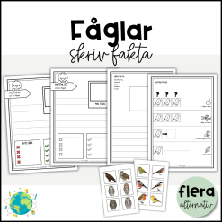 Fåglar - Skriv fakta
