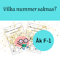 Vilka nummer saknas?