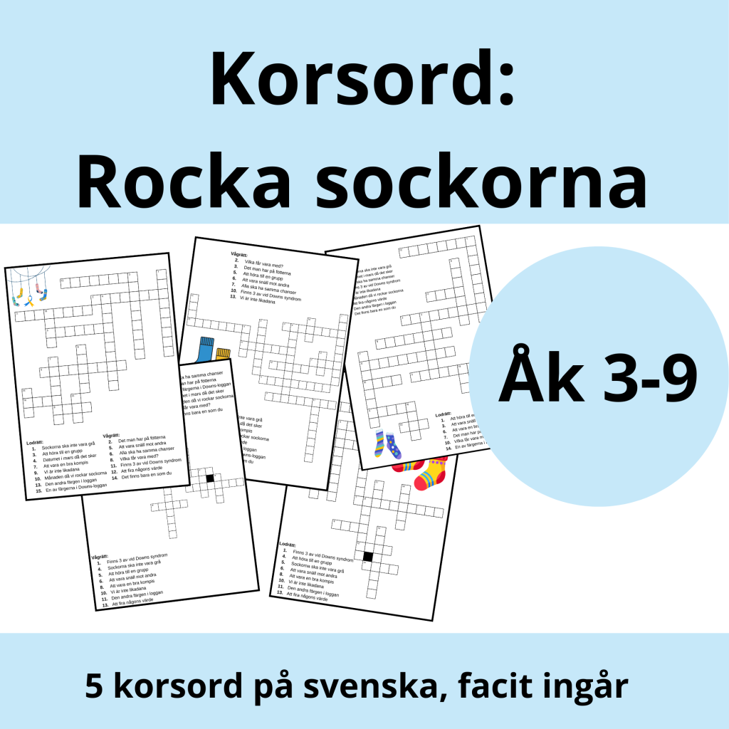 Korsord:Rocka sockorna