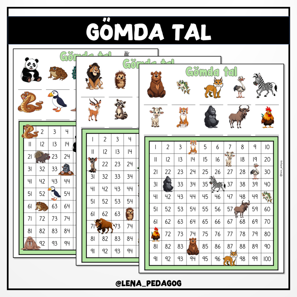 Gömda tal