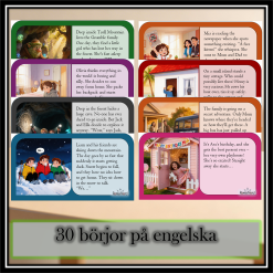 30 öppna börjor (Story Starters) på engelska – perfekta för kreativ skrivträning