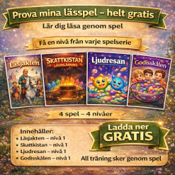 Prova på mina lässpel - fri nedladdning