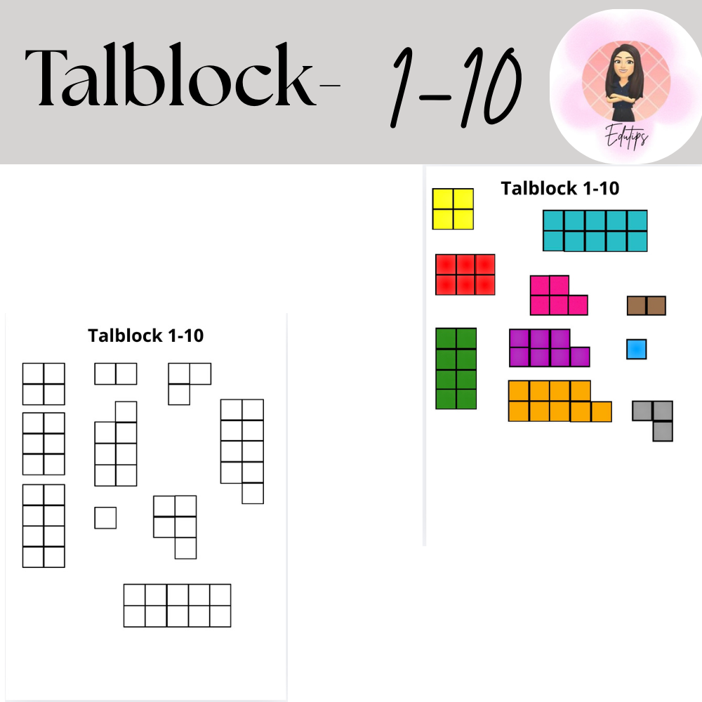 Talblock 1-10