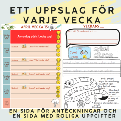 ELEVKALENDER FÖR APRIL – PLANERING & AKTIVITETER