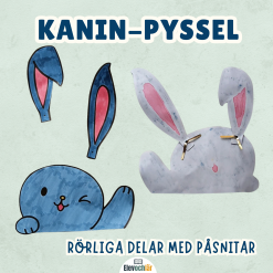 Kaninen - pyssel med rörliga delar
