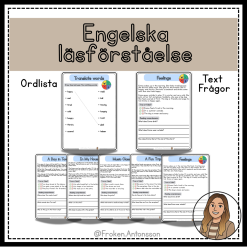 Läsförståelse arbetsblad