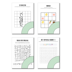 Påskhäfte - 29 sidor blandade uppgifter