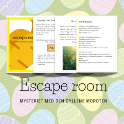 Mysteriet med den Gyllene Moroten – Ett spännande Påsk-Escape Room!
