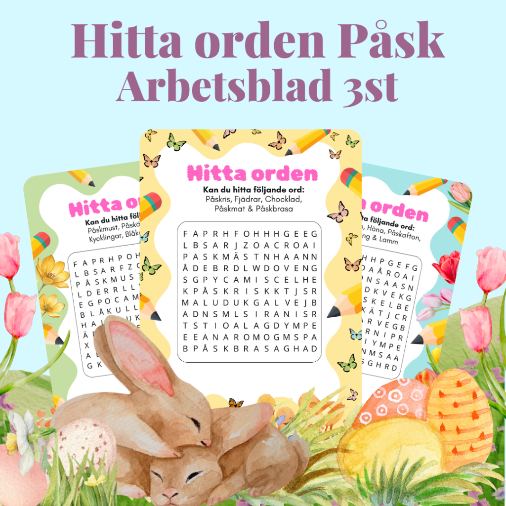 Hitta orden – Påsk