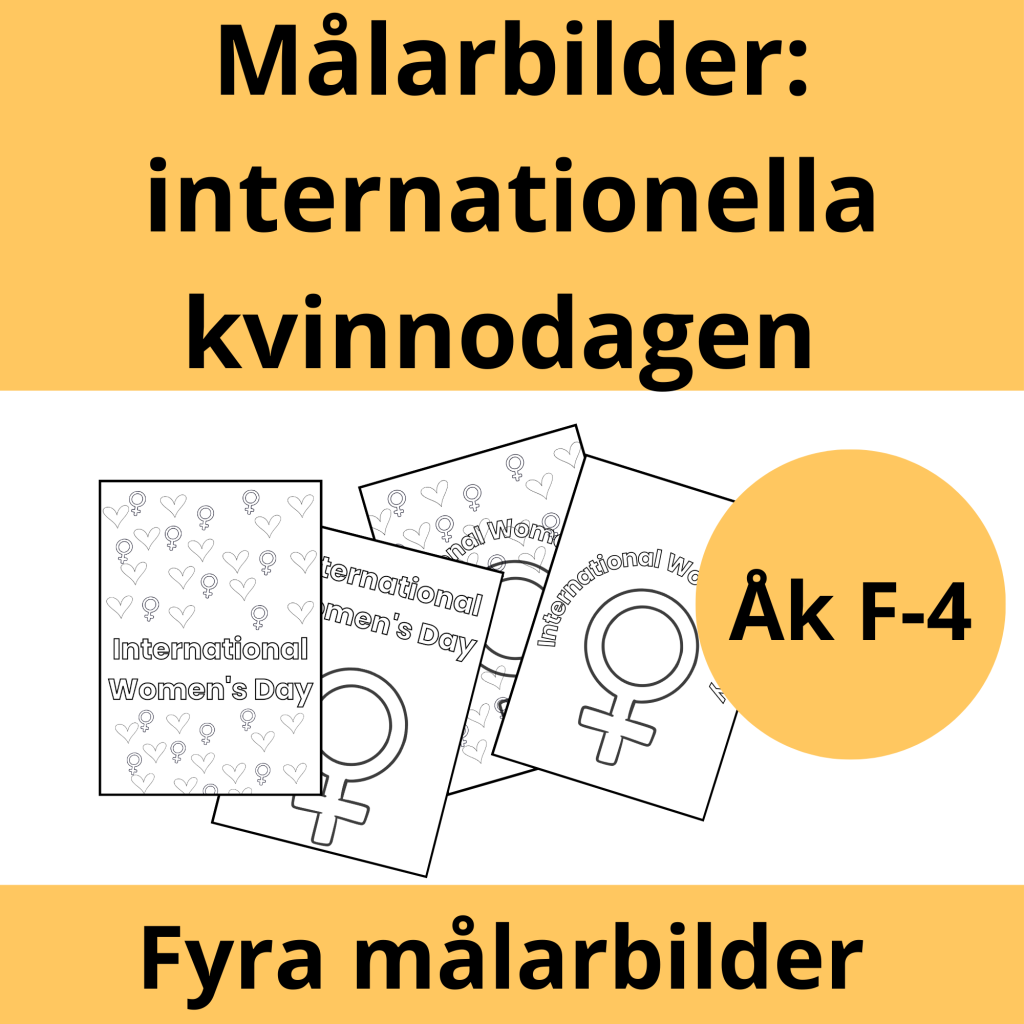Målarbilder: Internationella kvinnodagen