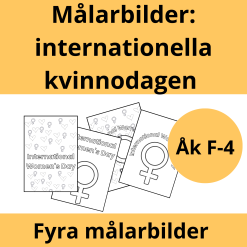 Målarbilder: Internationella kvinnodagen