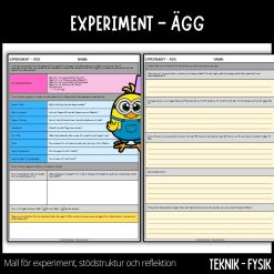 Teknik / fysik - experiment - ägg