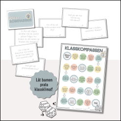 Klasskompassen: Brädspel + diskussionskort