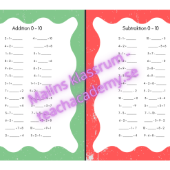 Addition & subtraktion 0-10 - öppna utsagor