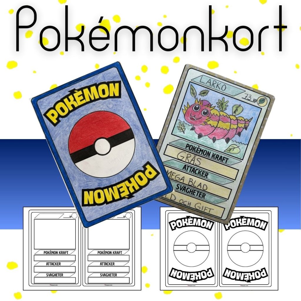 Gör ditt eget Pokémonkort