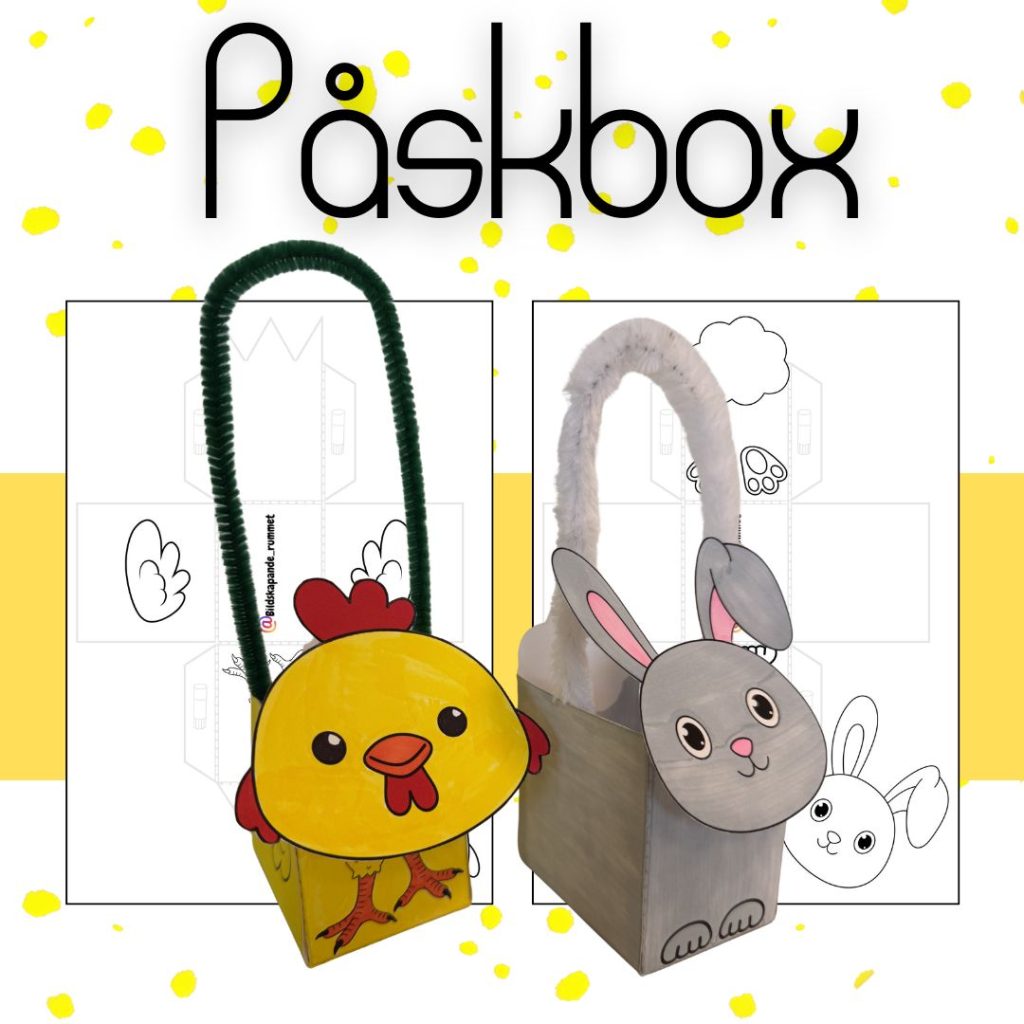 Påskbox- godisförvaring