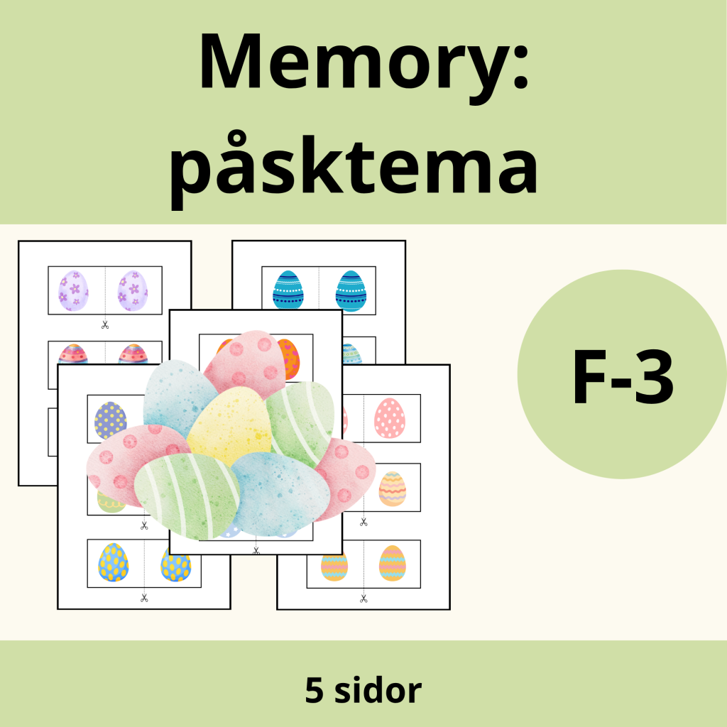 Memory: Påskägg