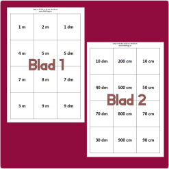 Längd Memory (2 varianter)
