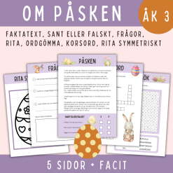 Om påsken för åk 3