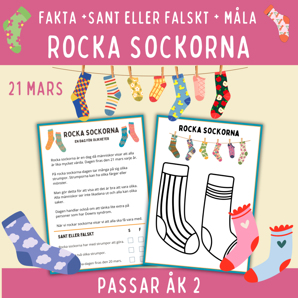 Rocka sockorna, åk 2