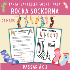 Rocka sockorna, åk 2