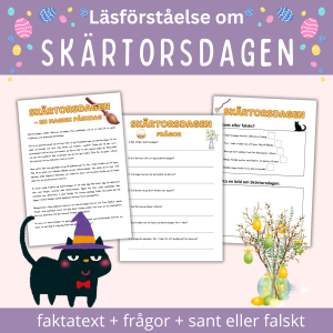 Läsförståelse om Skärtorsdagen