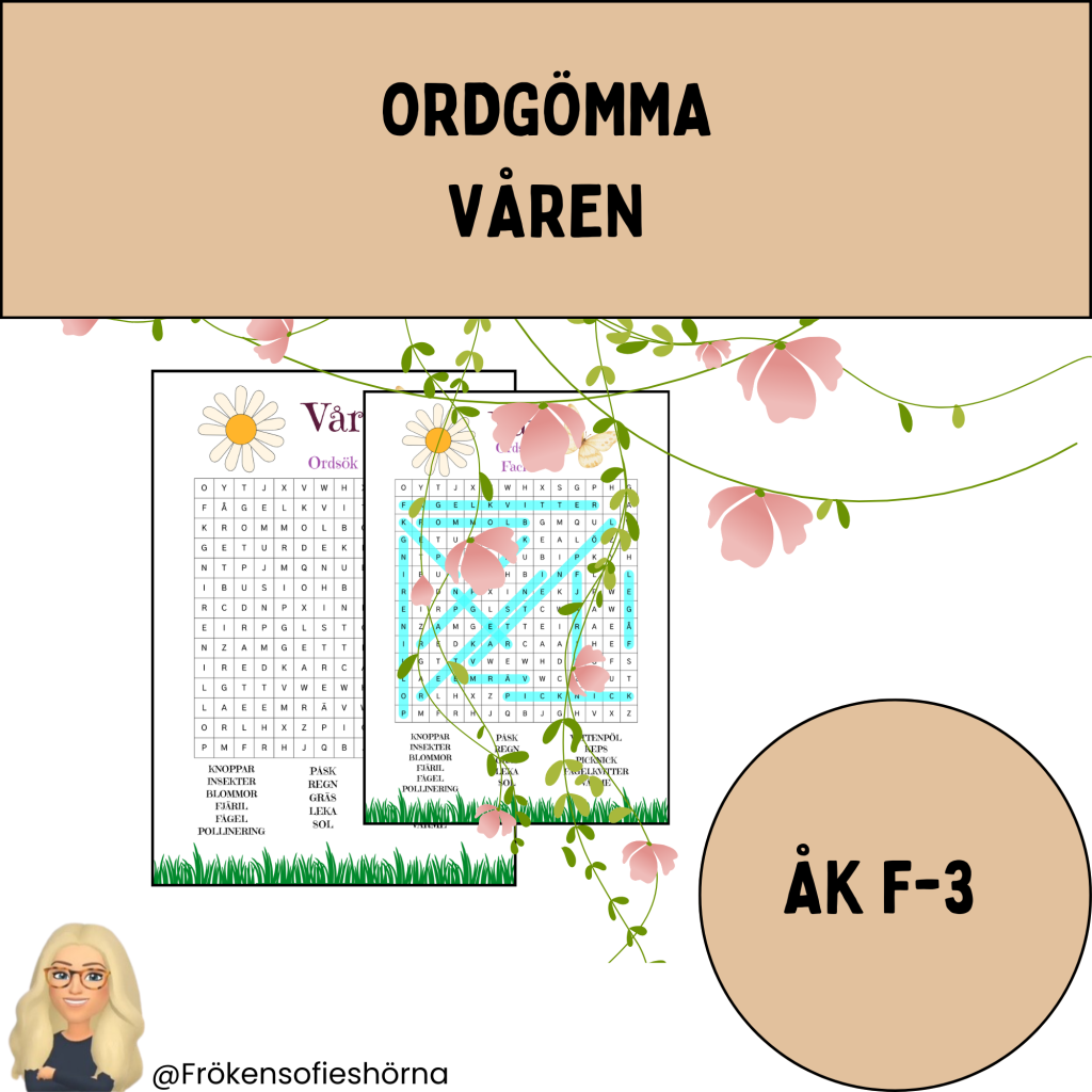 Ordgömma – Våren