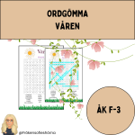 Ordgömma – Våren - bild 1
