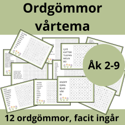 Ordgömmor: Våren