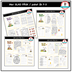 Mer GLAD PÅSK - PAKET åk F-3