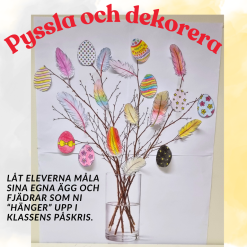 Påskpyssla och pynta