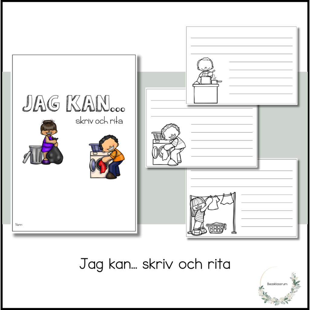 Jag Kan Skriv Och Rita Teach Academy