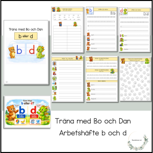 Träna med Bo och Dan - arbetshäfte b och d