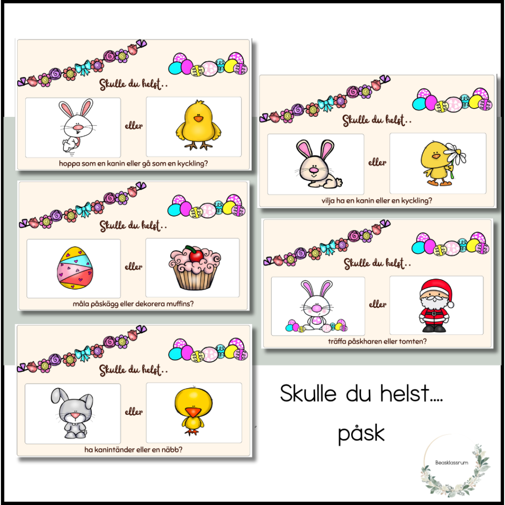 Skulle du helst – påsk