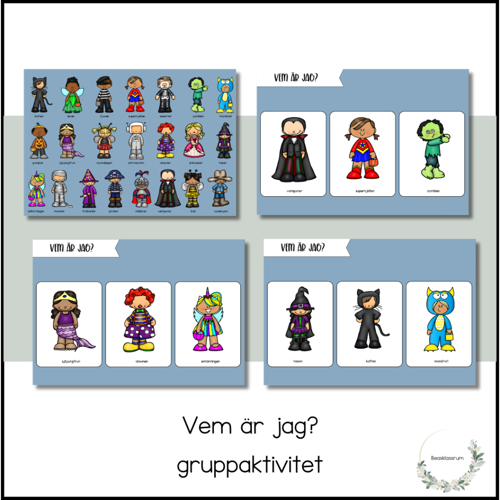 Vem är jag – utklädnad