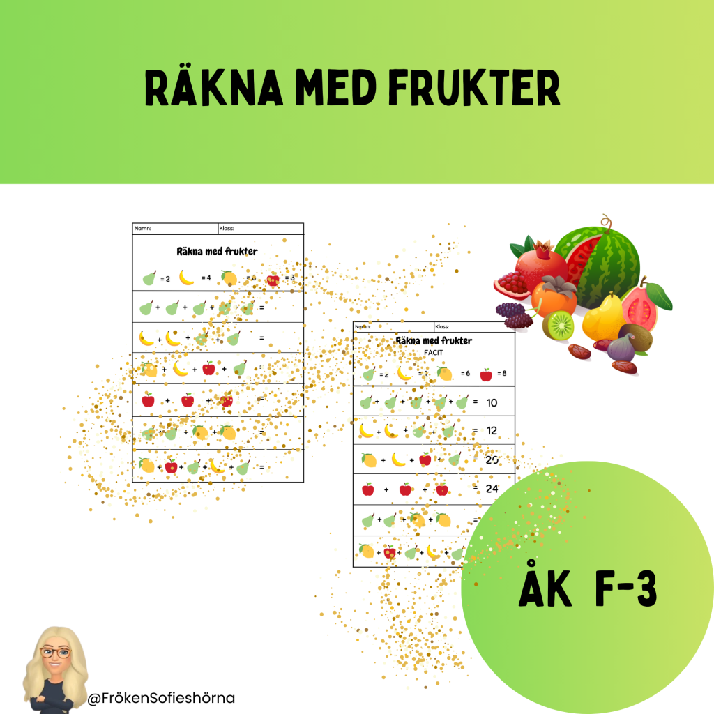 Räkna med frukter