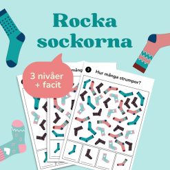 Rocka sockorna - räkna